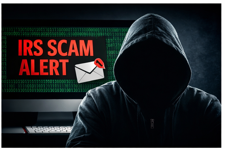 IRS scam alert hacker phishing tax fraud warning