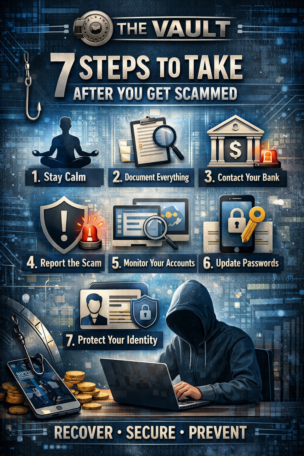 what to do if you got scammed