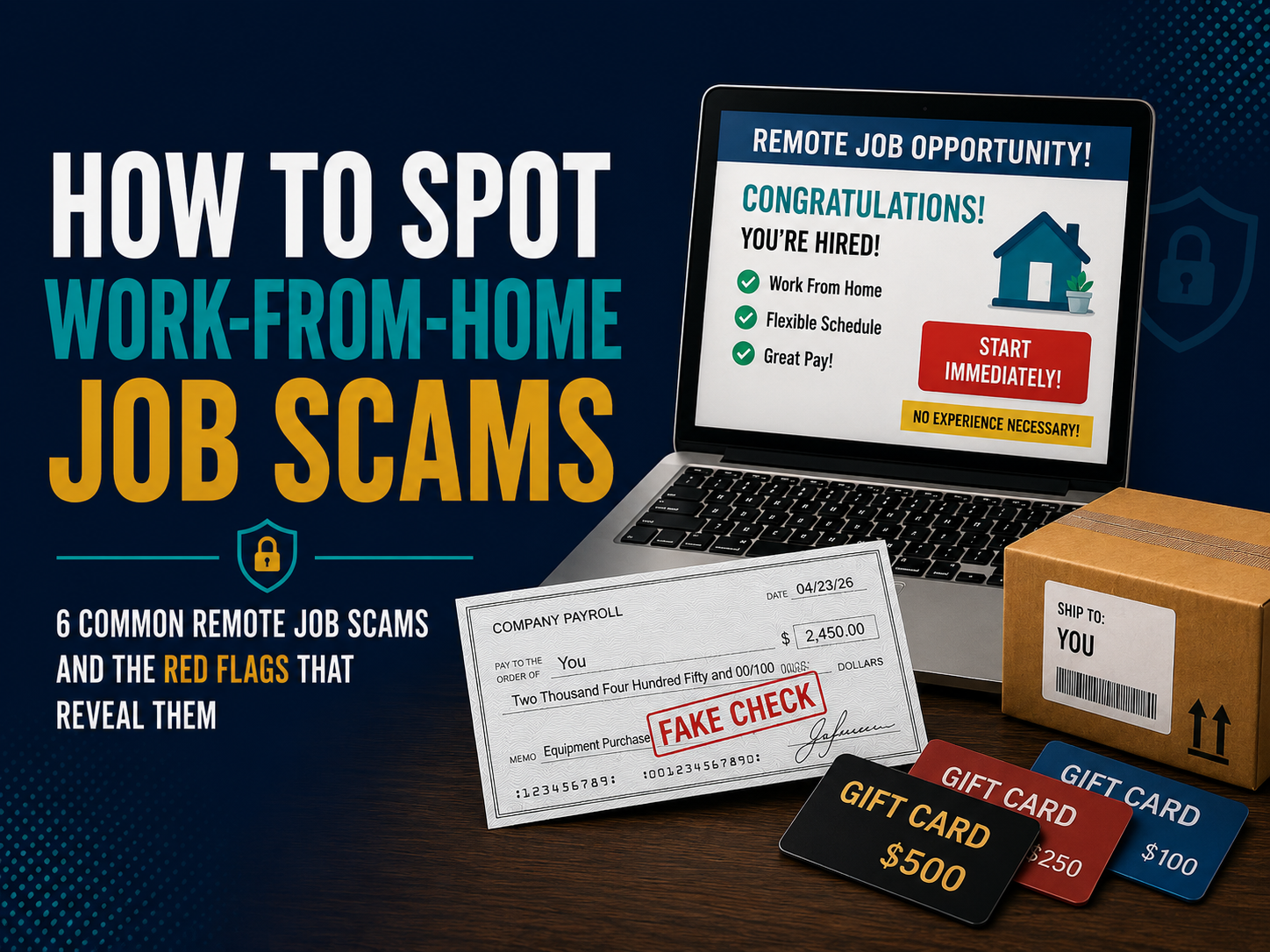 How to Spot Work-From-Home Job Scams